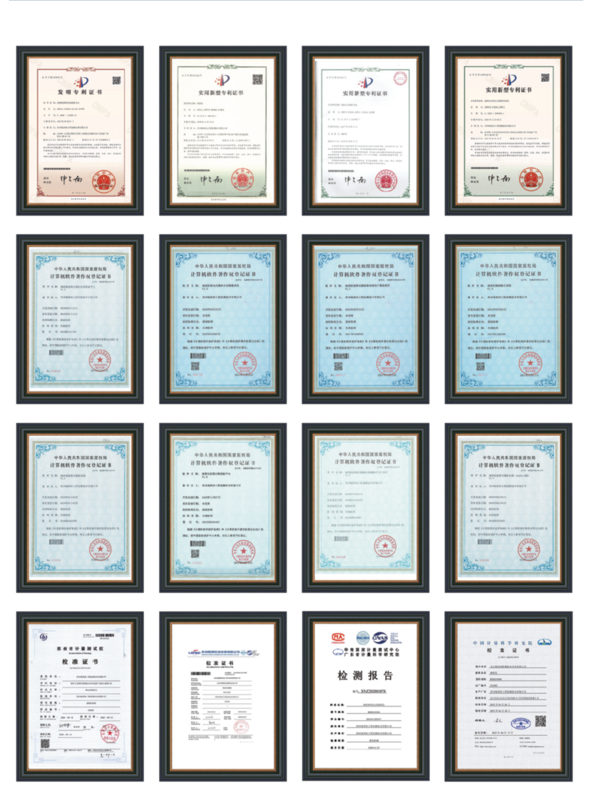 SoilCreate patent certificates and software copyright certificates